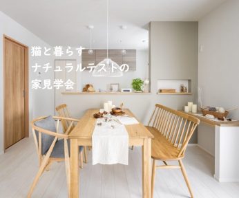 猫と暮らすナチュラルテイストの家【安曇野市三郷】