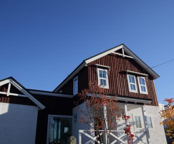 北アルプスを望む 北欧デザインのお家 in 大町市