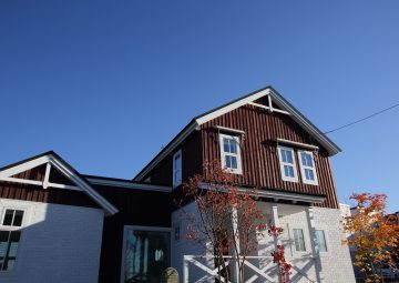 北アルプスを望む 北欧デザインのお家 in 大町市