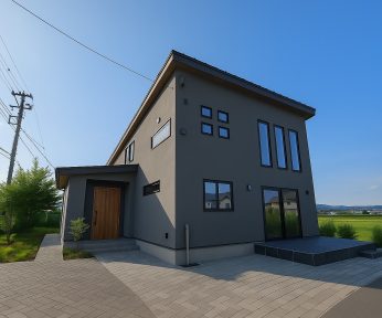 1.5階建 平屋ぐらしが叶う　八ヶ岳を望む料理を愉しむ家